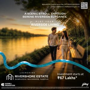 Project Image of 1200.0 - 4915.55 Sq.ft Residential Plot Plot for buy in Godrej Rivershore Estate