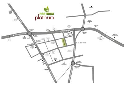 Project Image of 582.97 - 856.59 Sq.ft 2 BHK Apartment for buy in Shri Hari Pratham Platinam