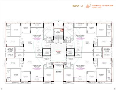 Project Image of 969.94 - 1407.92 Sq.ft 3 BHK Apartment for buy in Krishva Sarthak Pylon