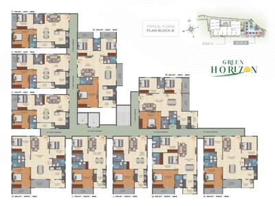 Project Image of 1146.0 - 1746.0 Sq.ft 2 BHK Apartment for buy in Jeya Green Horizon