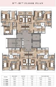 Project Image of 671.67 - 680.0 Sq.ft 2 BHK Apartment for buy in Laxmina Krishna Niwas