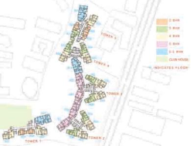 Project Image of 1416.0 - 3712.0 Sq.ft 3 BHK Apartment for buy in Radius Avenue 54