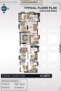 Project Image of 911.0 - 1210.0 Sq.ft 2 BHK Apartment for buy in Mithun Divinity