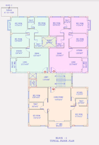 Project Image of 970.0 - 1509.0 Sq.ft 2 BHK Apartment for buy in Akshara Niloy
