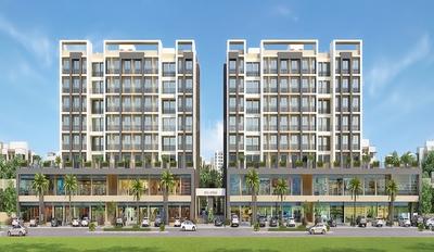 Project Image of 550.0 - 950.0 Sq.ft 1 BHK Apartment for buy in Diva Antelia