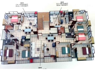 Project Image of 493.74 - 911.7 Sq.ft 2 BHK Apartment for buy in Maruti Krupa Nidhi