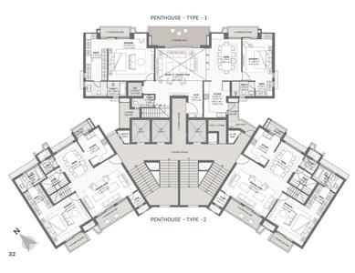 Project Image of 892.0 - 7197.24 Sq.ft 2 BHK Apartment for buy in Savvy Marina