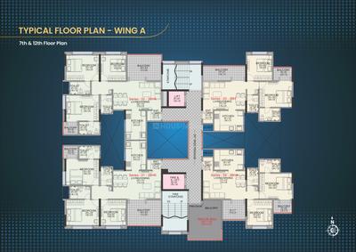 Project Image of 535.0 - 833.02 Sq.ft 2 BHK Apartment for buy in Millennium Amara
