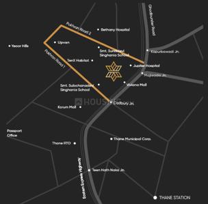 Project Image of 2433.0 - 2744.0 Sq.ft 4.5 BHK Apartment for buy in Raymond Invictus By GS