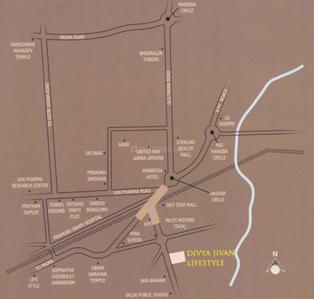Project Image of 1200.0 - 2565.0 Sq.ft 2 BHK Apartment for buy in Om Divya Jiven Life Style