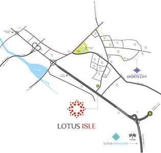 Project Image of 1256.0 - 1742.0 Sq.ft 3 BHK Apartment for buy in Lotus Greens Isle