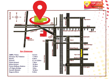 BALPRADA Hari Nagar Group Housing Location Plan 1