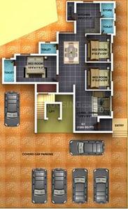 Project Image of 1301.0 - 1515.0 Sq.ft 3 BHK Apartment for buy in Brownstone Sai Dharani