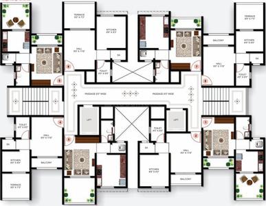 Project Image of 420 Sq.ft 1 RK Apartment / Flat for sale in Ambernath West for Rs. 2000000