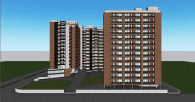 Project Image of 335.3 - 346.27 Sq.ft 1 BHK Apartment for buy in Happy Habitat