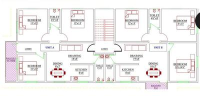 Project Image of 1003.0 - 1078.0 Sq.ft 3 BHK Apartment for buy in MRP Rina Niwas