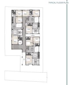 Project Image of 1150.0 - 1290.0 Sq.ft 3 BHK Apartment for buy in Cube Luxor