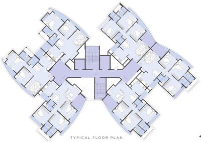 Project Image of 1330.0 - 1410.0 Sq.ft 3 BHK Apartment for buy in Vijay Nakshatra