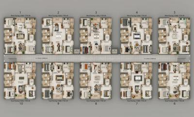Project Image of 0.0 - 1750.0 Sq.ft 3 BHK Apartment for buy in Legalas Doyen Ascent Eagle Block