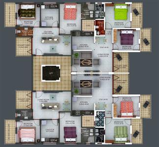 Project Image of 700.0 - 1798.0 Sq.ft 1 BHK Apartment for buy in Lonica Sundale Complex