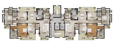 Project Image of 2390.0 - 4000.0 Sq.ft 3 BHK Apartment for buy in Shalimar Krrish Ibiza Town
