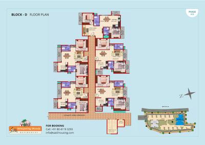Project Image of 805.0 - 1305.0 Sq.ft 2 BHK Apartment for buy in Vakil Whispering Woods Residences