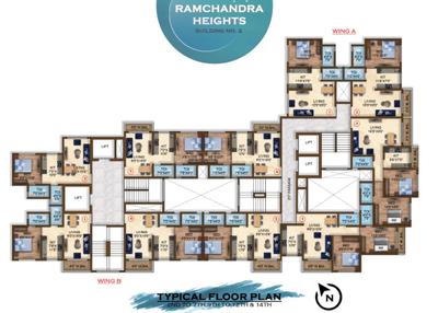 Project Image of 397.62 - 576.3 Sq.ft 1 BHK Apartment for buy in Manaki Ramchandra Heights Building No 2