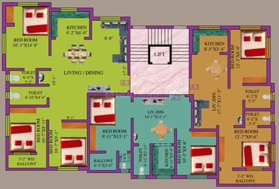 Project Image of 244.0 - 1181.0 Sq.ft 1 BHK Apartment for buy in Jai Hanuman Apartment 4