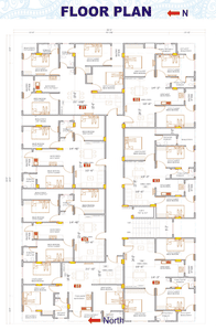 Project Image of 1200.0 - 1493.0 Sq.ft 3 BHK Apartment for buy in Parth Residency III