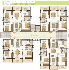 Project Image of 750.0 - 2250.0 Sq.ft 1 BHK Apartment for buy in Vasavi Brindavanam