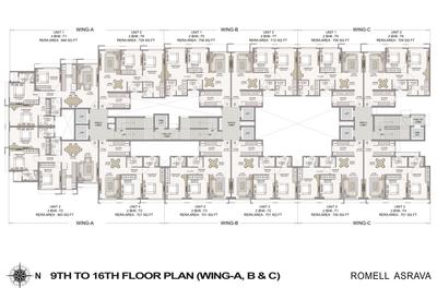 Project Image of 682.0 - 1402.0 Sq.ft 2 BHK Apartment for buy in Romell Asrava