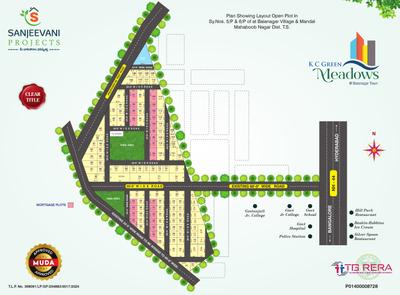 Project Image of 1080.0 - 2700.0 Sq.ft Residential Plot Plot for buy in KC Green Meadows