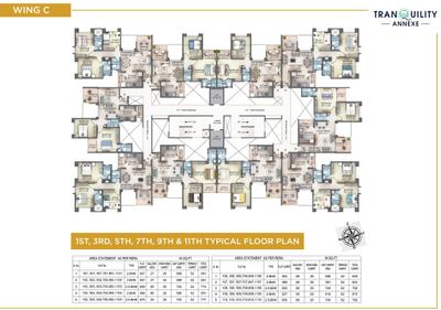 Project Image of 610.0 - 792.0 Sq.ft 2 BHK Apartment for buy in Tranquility Annexe A and B Wing Phase 1