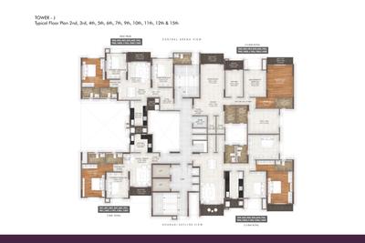 Project Image of 647.13 - 1516.76 Sq.ft 2 BHK Apartment for buy in Geras World of Joy M