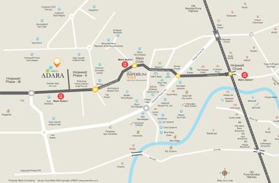 Project Image of 304.62 - 542.51 Sq.ft 1 BHK Apartment for buy in Gera Adara