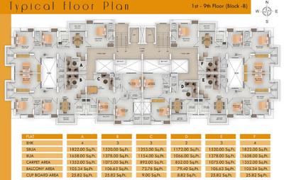 Project Image of 1172.0 - 1822.0 Sq.ft 2 BHK Apartment for buy in Empire Exotica