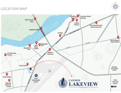 Project Image of 2591.0 - 4344.0 Sq.ft 3 BHK Apartment for buy in Cannon Lakeview