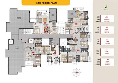 Project Image of 950.0 - 1525.0 Sq.ft 2 BHK Apartment for buy in Percept Greenland Heights
