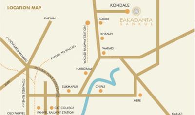 Project Image of 489.0 - 768.0 Sq.ft 1 BHK Apartment for buy in Eakadanta Sankul Phase II