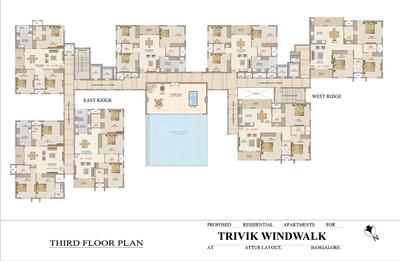 Project Image of 1440.0 - 2038.0 Sq.ft 3 BHK Apartment for buy in Aruna Trivik Windwalk