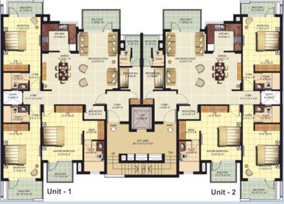 Project Image of 0.0 - 2255.0 Sq.ft 3 BHK Apartment for buy in Ramprastha The Ark