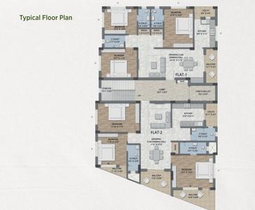 Project Image of 1890.0 - 2340.0 Sq.ft 3 BHK Apartment for buy in Neelachala Zenith