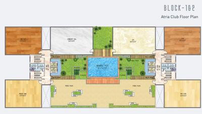 Project Image of 2045.0 - 3130.0 Sq.ft 3 BHK Apartment for buy in Jain Dream One Block 1 & 2