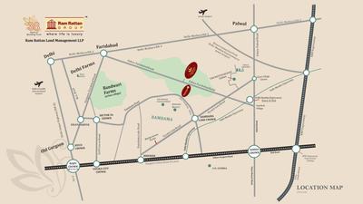 Amulyam Farm Lands Location Plan 1