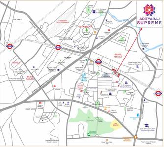 Project Image of 415.0 - 700.0 Sq.ft 1 BHK Apartment for buy in Adityaraj Supreme