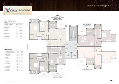 Project Image of 852.0 - 1122.0 Sq.ft 1 BHK Apartment for buy in Hubtown Countrywoods Building 5