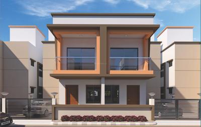 Raj Bungalow Elevation 1