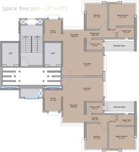 Project Image of 972 Sq.ft 2 BHK Apartment / Flat for sale in Dadar West for Rs. 37500000
