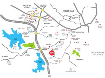 Project Image of 1340.0 - 2460.0 Sq.ft 2 BHK Apartment for buy in SMR Vinay Boulder Woods Block A