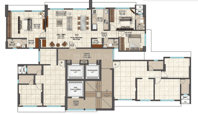 Project Image of 353.27 - 612.04 Sq.ft 1 BHK Apartment for buy in Mahavir Surylok